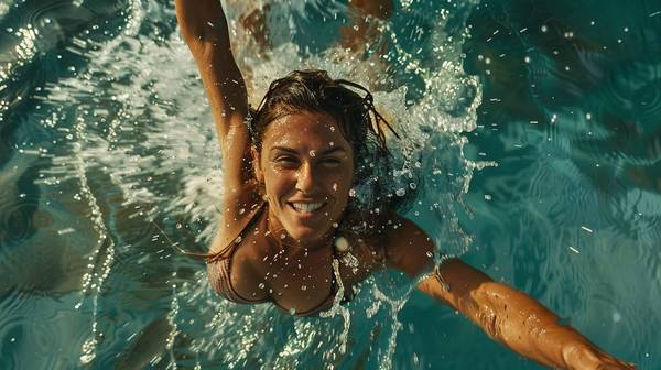 游泳減肥效果好嗎，游泳減肥效果顯著，6周燃脂塑形指南
