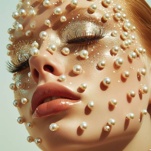 珍珠粉洗臉的正確方法，珍珠煥膚潔面六步法告別黑頭暗沉