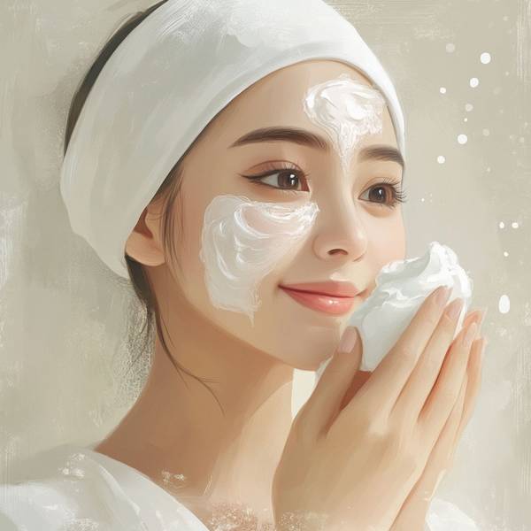 淘米水洗臉的正確方法，白醋調(diào)兌淘米水潔面鎖水煥膚術