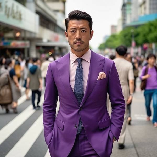 紫色的褲子配什么顏色的上衣，紫色褲子配色指南：最佳上衣色彩搭配方案