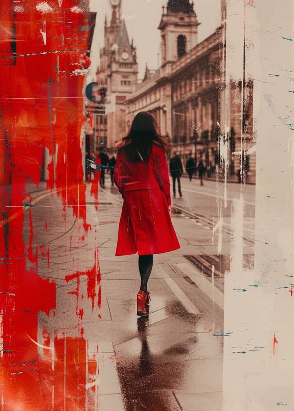 紅色蕾絲連衣裙搭配什么外套，冬日紅色蕾絲連衣裙的外套搭配指南：優雅與溫暖兼備的25種方案