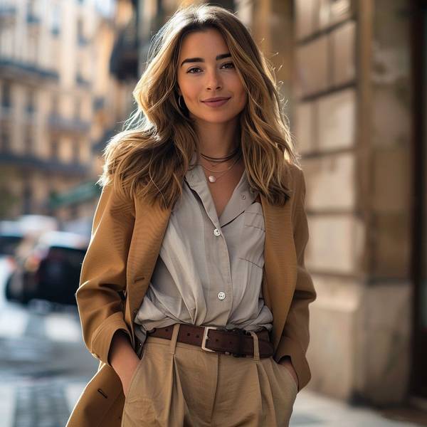 咖啡色上衣配什么顏色褲子好看，咖啡色上衣搭配指南：五種最佳配色方案