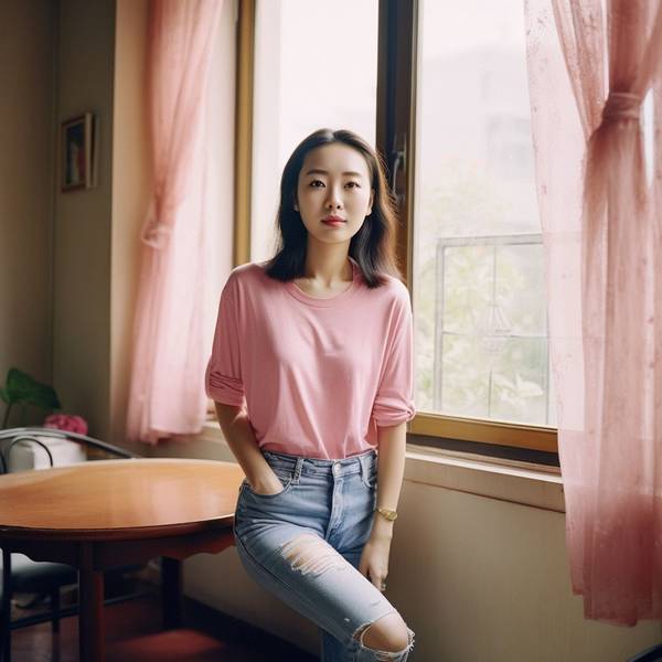 粉紅色的t恤怎么搭配，甜美潮搭手冊：5種粉紅T恤吸睛穿搭法則