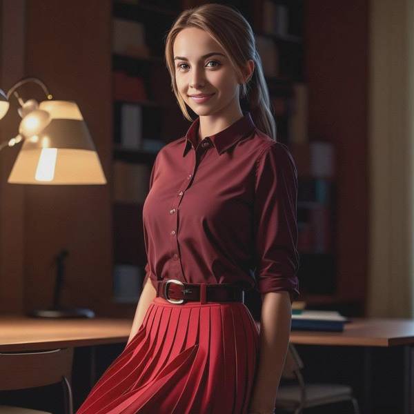 酒紅色裙子配什么顏色上衣，酒紅色裙子穿搭指南：5種上衣配色方案輕松搭出高級感