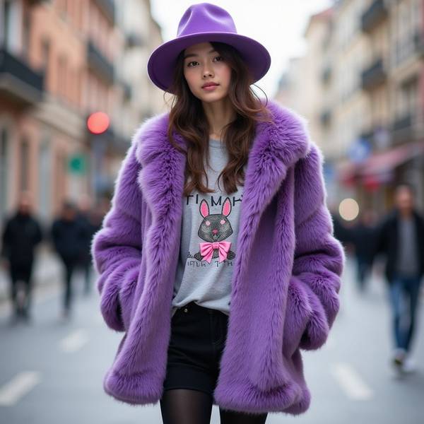 皮膚黑的人穿紫色好看嗎，深紫色魅力指南，為偏黑膚色解鎖氣色密碼