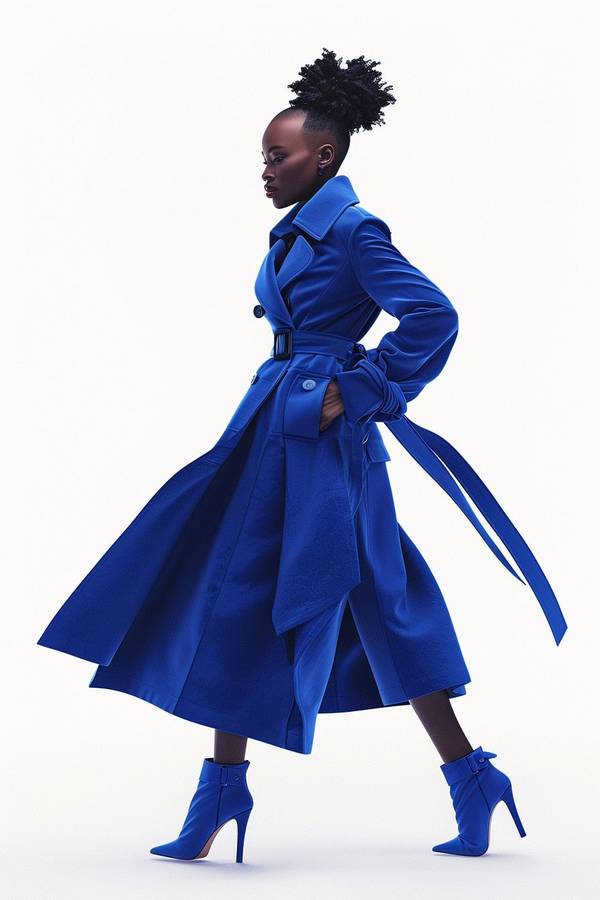 皮膚黑的人穿深藍色好看嗎，深藍映襯健康肌膚，自信演繹時尚魅力