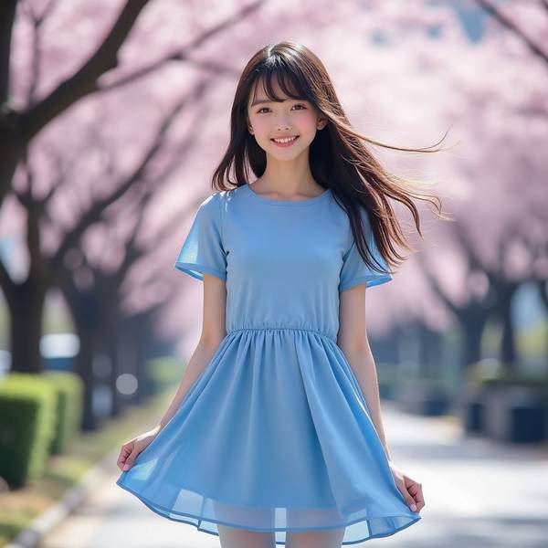 淺藍色裙子配什么顏色上衣好看，淺藍裙裝配色指南：五種上衣色彩搭配法則