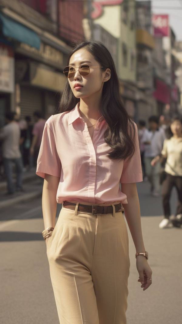 粉色配卡其色好看嗎，粉色配卡其色的優雅日常搭配指南