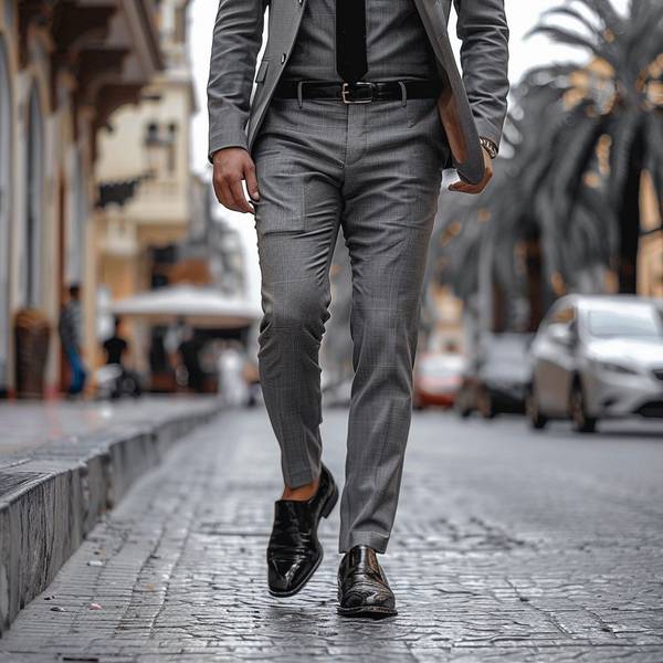 灰色褲子搭配什么鞋子，灰色褲子配鞋指南：從休閑到正式的6種風格選擇