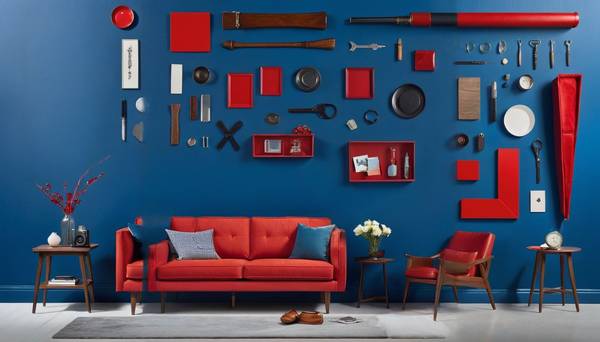 紅色的對比色是什么顏色，藍色的魔力：解析紅色的經(jīng)典對比色奧秘