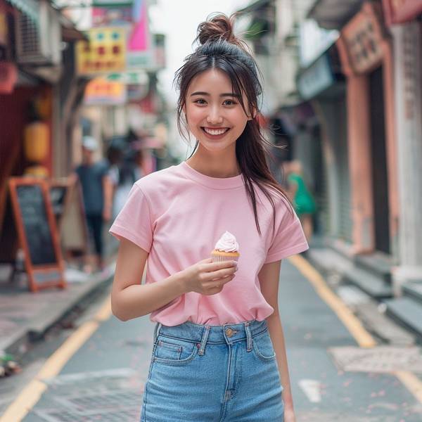 粉色上衣配什么顏色褲子,18套粉色上衣配色方案點亮你的少女感穿搭