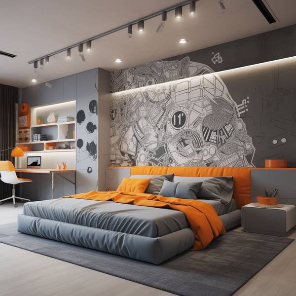 深灰色配什么顏色好看，深灰色配奶油白與愛馬仕橙驚艷絕倫