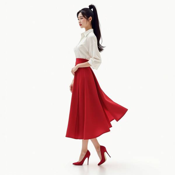 酒紅色裙子配什么顏色上衣，酒紅色裙子穿搭指南：5種上衣配色方案輕松搭出高級感