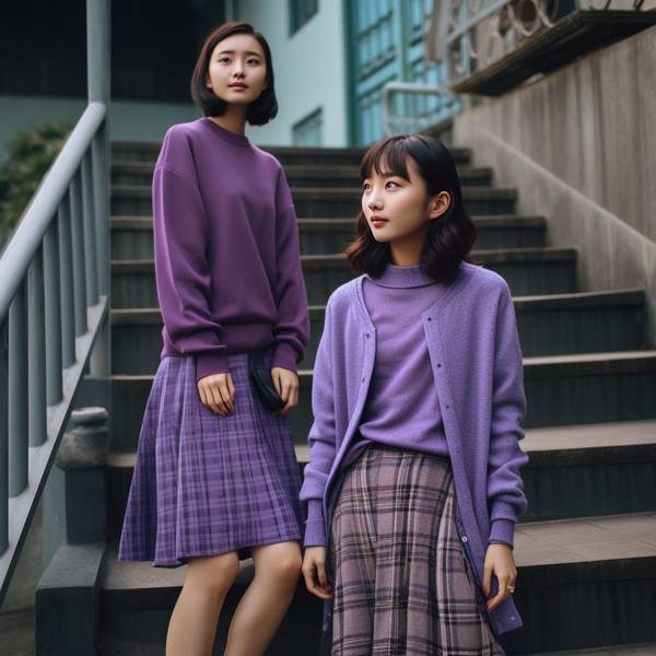 紫色衣服配什么顏色裙子，紫色與裙裝色彩搭配的時(shí)尚靈感指南