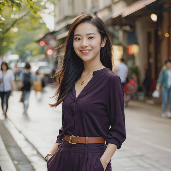 紫色上衣配什么顏色褲子好看，8款完美配色方案解鎖紫色上衣穿搭密碼