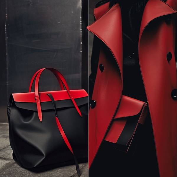 紅色和什么顏色搭配好看，紅色與黑色永恒的經典搭配美學