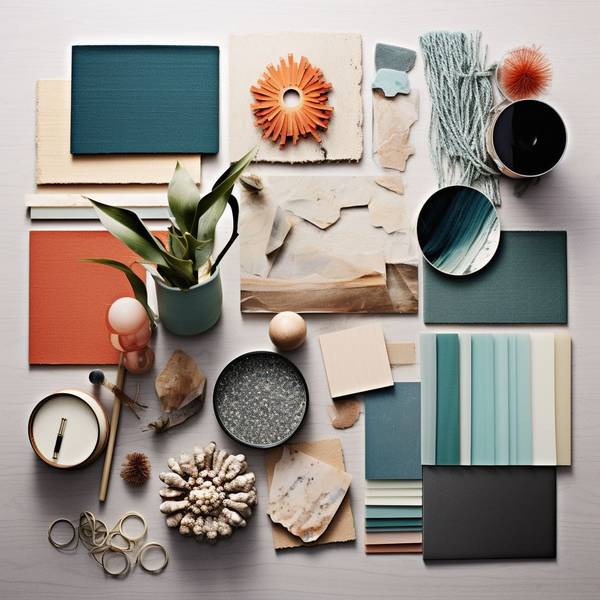 淺灰色配什么顏色好看，淺灰色搭配大地色系與海洋藍的十二種優雅配色方案