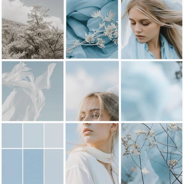 淺藍色配什么顏色好看，淺藍配色靈感集，輕松搭配顯白又時髦