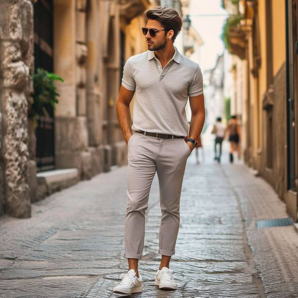 深灰色褲子配什么顏色上衣,25種深灰色褲子配色技巧與上衣搭配指南