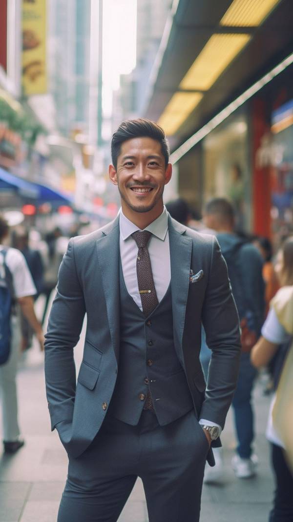 灰色西褲配什么顏色皮鞋，灰色西褲搭配黑色與棕色皮鞋最顯高級