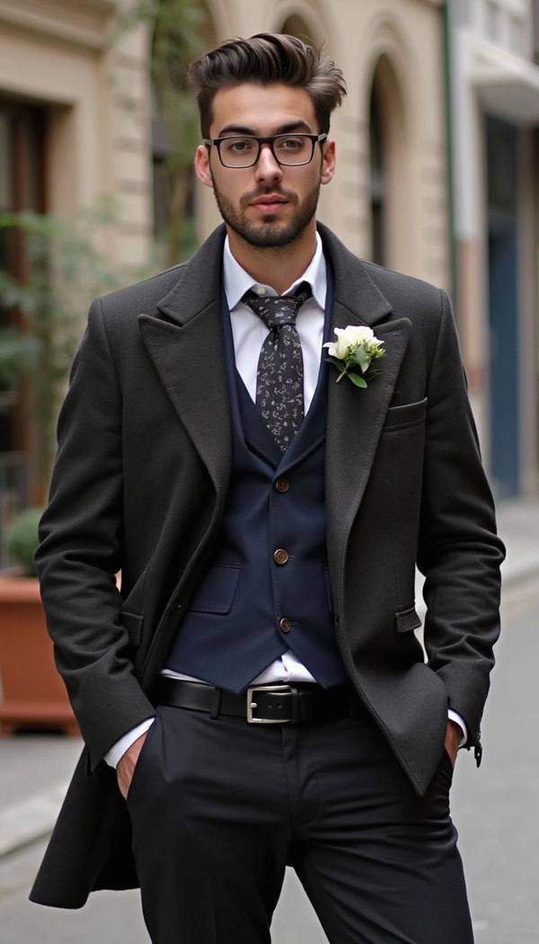 黑色和藏青色哪個洋氣，藏青色的永恒優雅與黑色經典的時尚對比