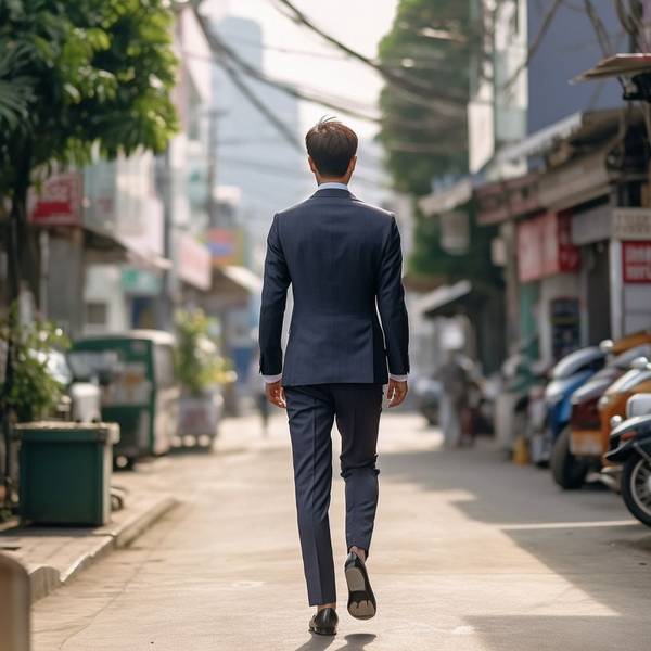 藏藍色褲子配什么顏色上衣好看，藏藍色褲子的時尚色彩搭配指南