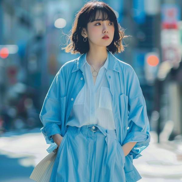 淡藍(lán)色褲子配什么顏色上衣好看，淡藍(lán)色褲子配這幾種顏色上衣更顯氣質(zhì)