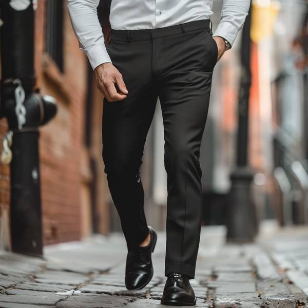 黑色褲子搭配什么顏色鞋子，黑色長褲與六種鞋色搭配的黃金法則