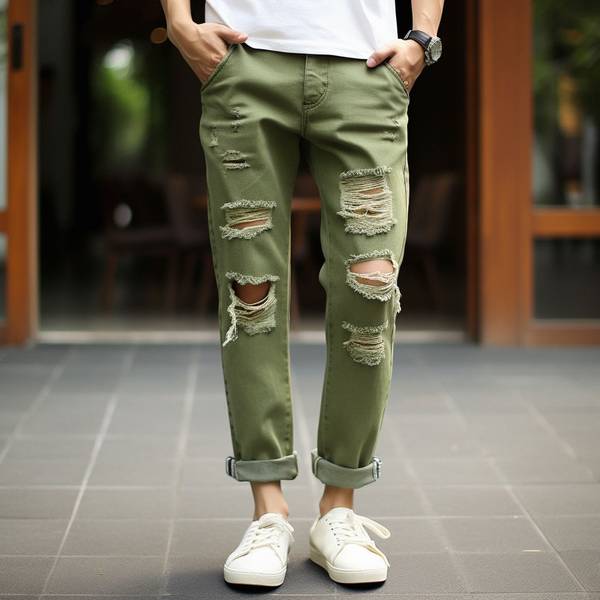 綠色衣服配什么顏色的褲子，淺綠衣裳搭配指南：16種高級配色方案即刻擁有