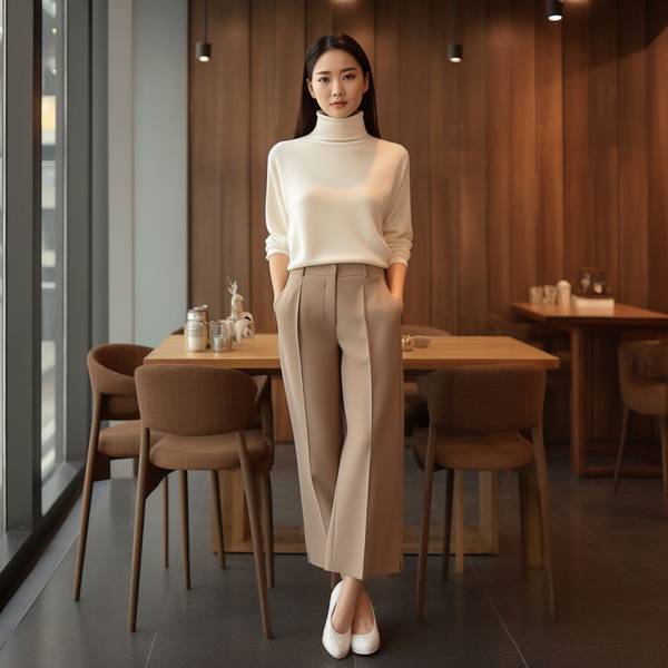 咖色褲子配什么顏色上衣，咖色褲子這樣配上衣時髦不踩雷百搭指南