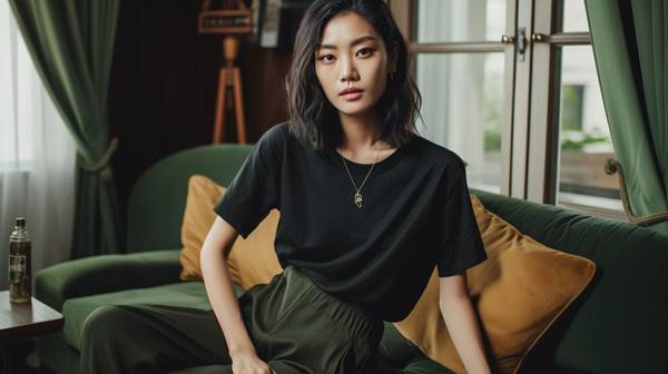 黑色上衣配什么顏色褲子，經典黑上衣的色彩搭配秘籍