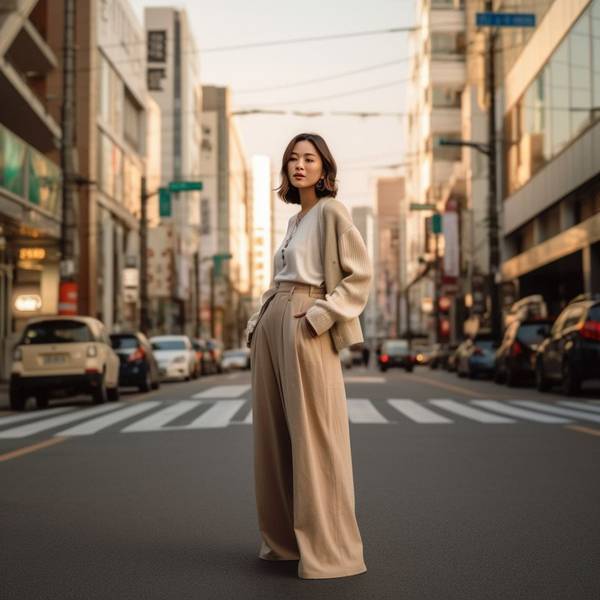 駝色褲子配什么顏色上衣好看，駝色褲子穿搭指南與上衣色彩搭配秘籍