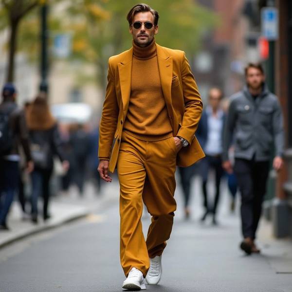 黃褲子配什么顏色的鞋，黃褲子穿搭指南：配這幾雙顏色鞋子最時髦出彩