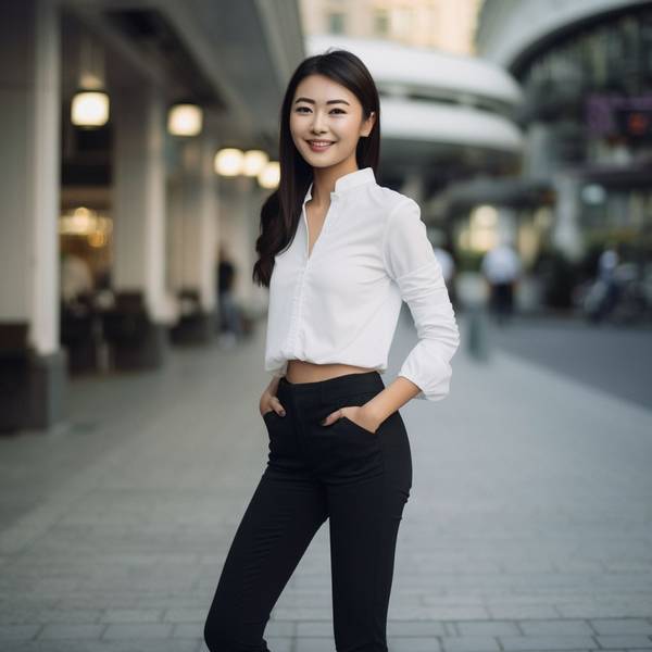 黑色的褲子配什么顏色的上衣，黑色褲子絕佳配色指南與上衣搭配全攻略