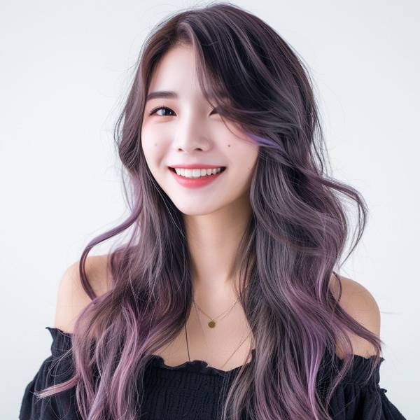 黑色頭發挑染什么顏色好看，黑發挑染推薦：這5個顯白高級色最吸睛