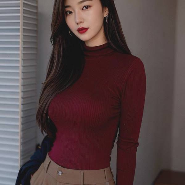 酒紅色上衣配什么顏色褲子，酒紅上衣搭配這三種顯白神褲絕美