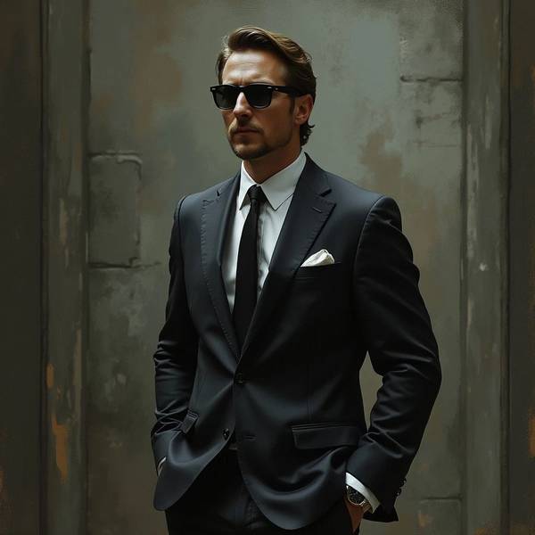 黑色西裝配什么顏色領帶，9款黑色西裝領帶配色方案