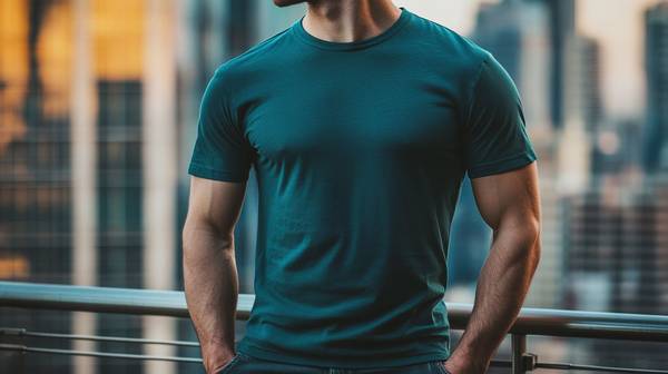 男生綠色t恤配什么褲子，夏季型男綠色T恤穿搭全攻略，這些褲子最吸睛百搭