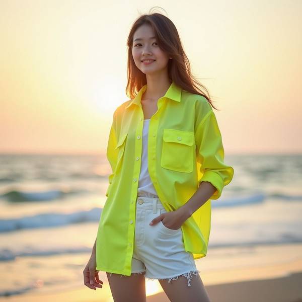 黃色上衣配什么顏色褲子，黃色上衣搭配全攻略，選對褲子顏色瞬間時髦