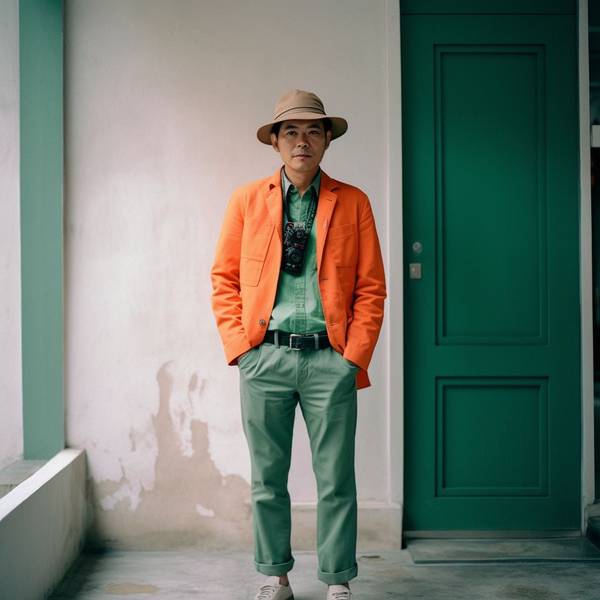 綠色褲子配什么上衣，綠褲子穿搭指南：配這四款上衣時(shí)髦不踩雷