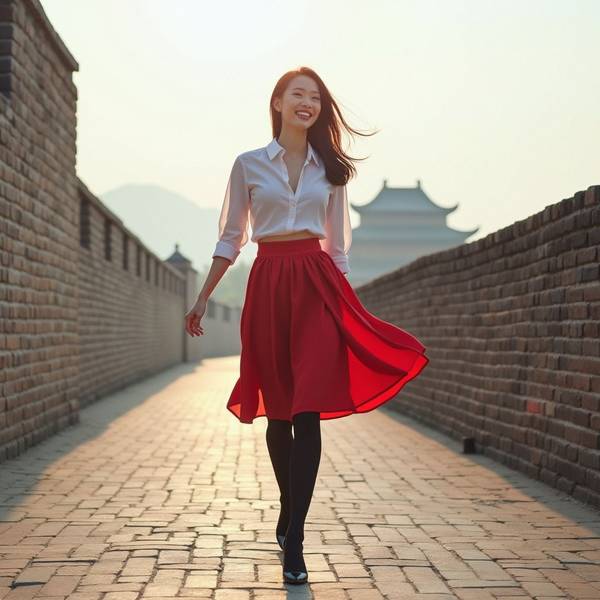 酒紅色裙子配什么顏色鞋子，酒紅長裙完美配色指南：五種高級鞋履搭配方案