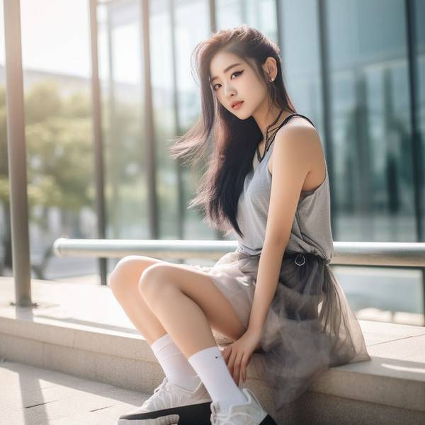 灰色半身紗裙怎么搭配，深灰紗裙三套神仙搭配，優雅通勤兩不誤