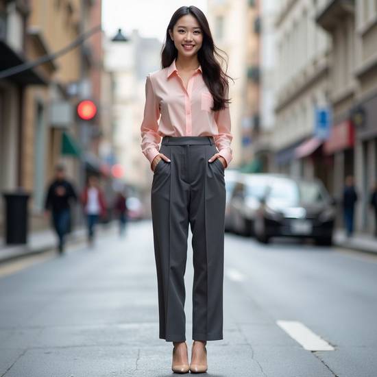 灰色上衣配什么顏色褲子好看，灰色上衣最佳褲裝色彩搭配指南